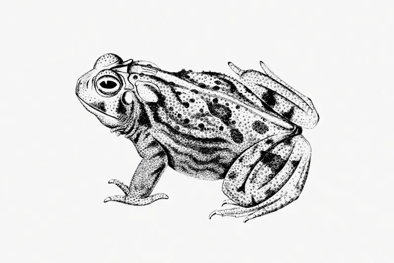 Toad Illustration